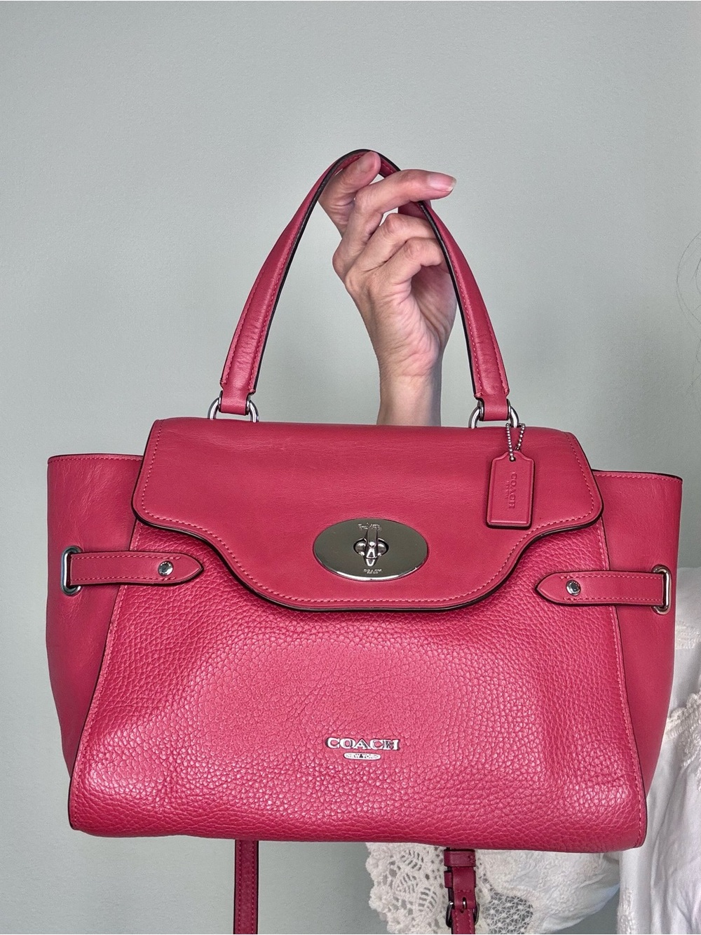 Coach Blake Flap Carryall Excellent condition